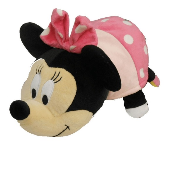 Disney Flip A Zoo Mickey Mouse to Minnie Mouse Flipazoo 14" Plush 2 In 1 Toy - Picture 3 of 9